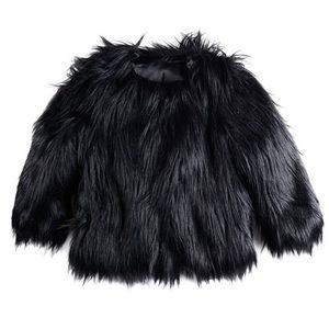 FAUX FUR JACKET SZ 4T